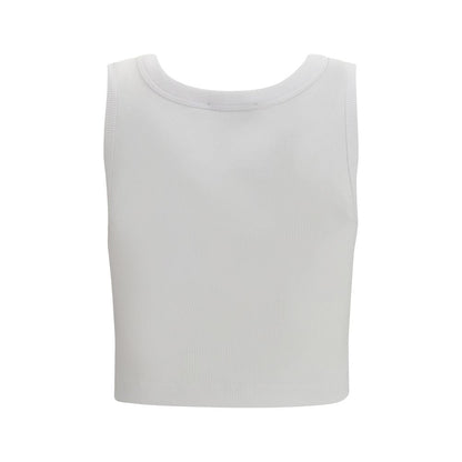 White Cotton Tank Tops