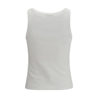 White Cotton Tank Tops