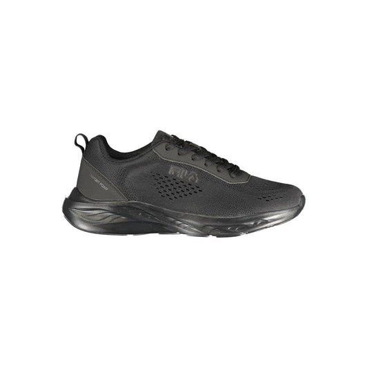 Nero Polyurethane Men Sneaker