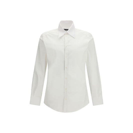 White Alpaca Vicugna Pacos Dress Shirt