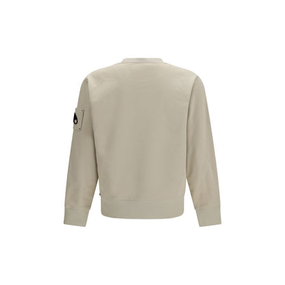 Beige Cotton Sweatshirt