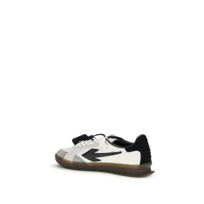 Multicolor Calf Leather Bos Taurus Low Top Sneakers