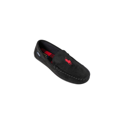 Black Faux Fur Slippers