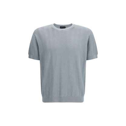 Gray Silk Sweatshirt