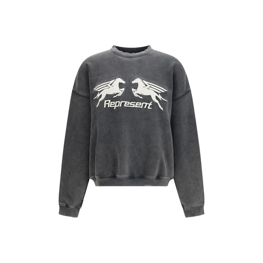 Gray Cotton Sweatshirt