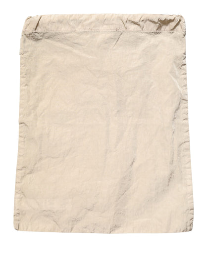 Brown Nylon Drawstring Swim Shorts Swimwear