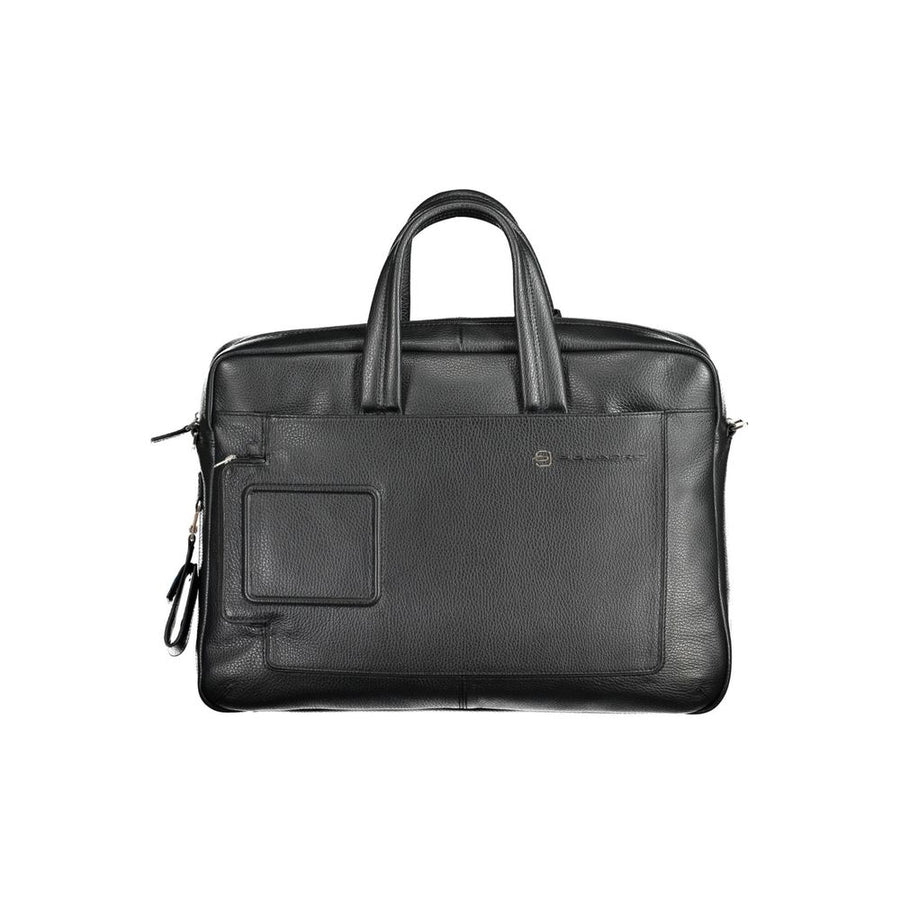 Nero Leather Men Briefcase