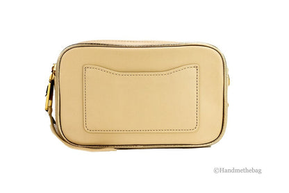 Marc Jacobs The Moto Shot 21 Curds Leather Camera Crossbody Purse Bag