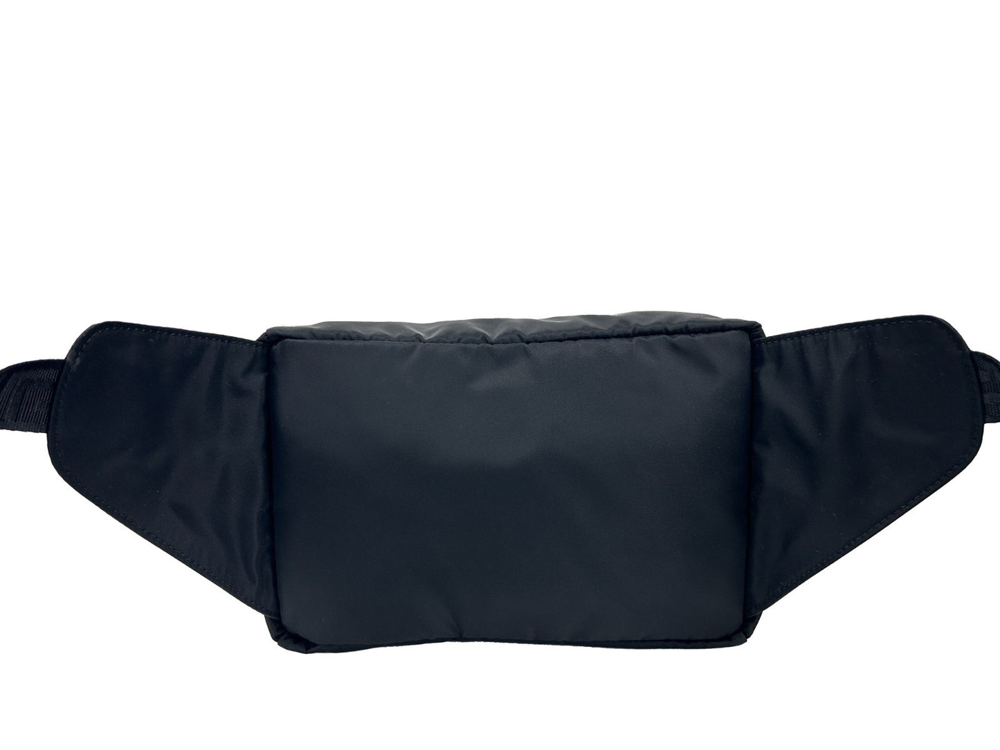 Versace Medusa Black Nylon Belt Bag Waist Fanny Pack Purse