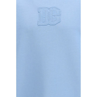 Blue Cotton Sweatshirt