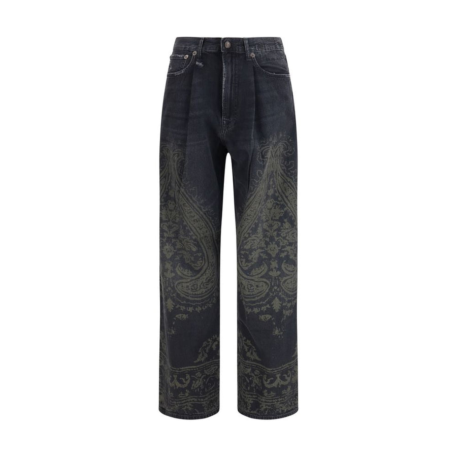 Black Cotton Jeans Denim