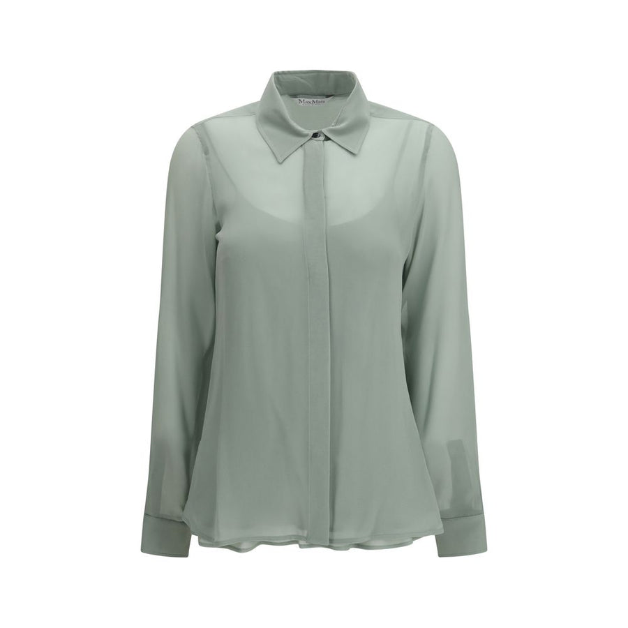 Bicolor Silk Shirt
