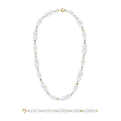 Transparent Glass Bracelet