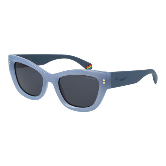 Blue Plastic Sunglasses