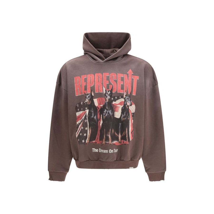 Brown Cotton Sweatshirt