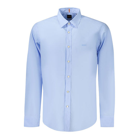 Azzurro Cotton Men Shirt