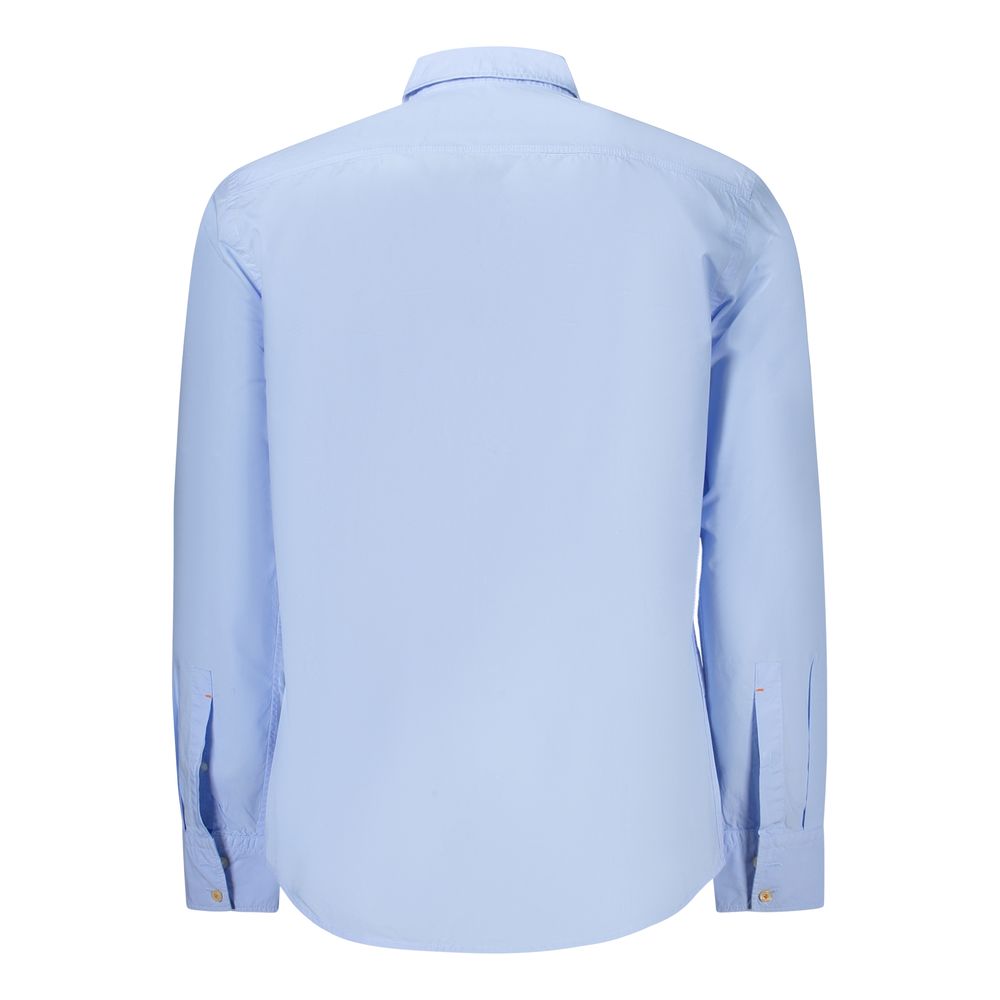 Azzurro Cotton Men Shirt