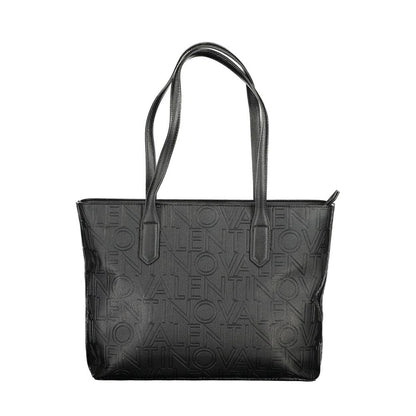 Black Polyurethane Women's Bag