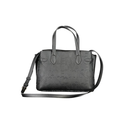 Black Polyurethane Women's Bag