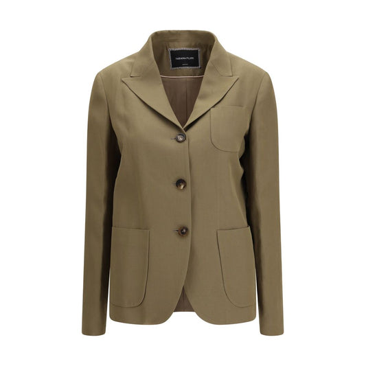 Brown Viscose Blazer