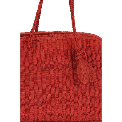 Multicolor Raffia Shoulder Bag