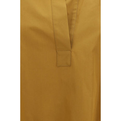 Beige Cotton Shirt