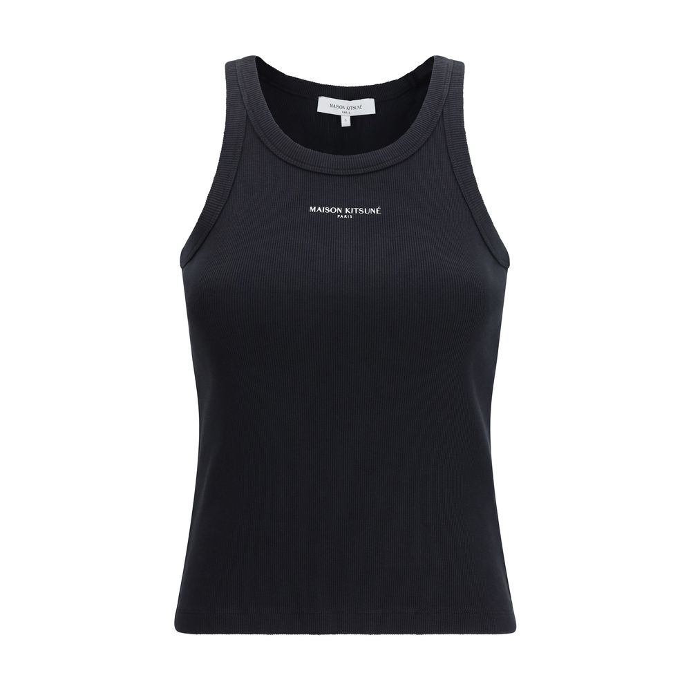 Black Cotton Tank Tops