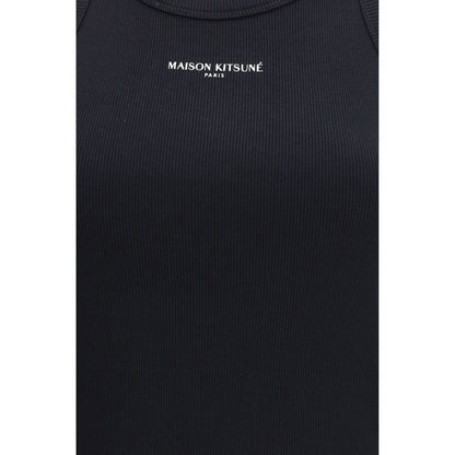 Black Cotton Tank Tops