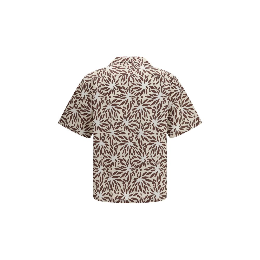 Brown Cotton Shirt