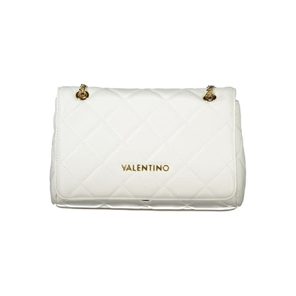 White Polyurethane Womens Bag