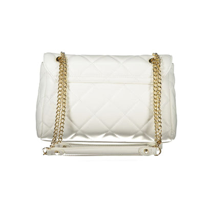 White Polyurethane Womens Bag