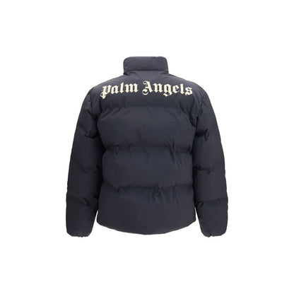 Black Polyamide Full-Length Jacket
