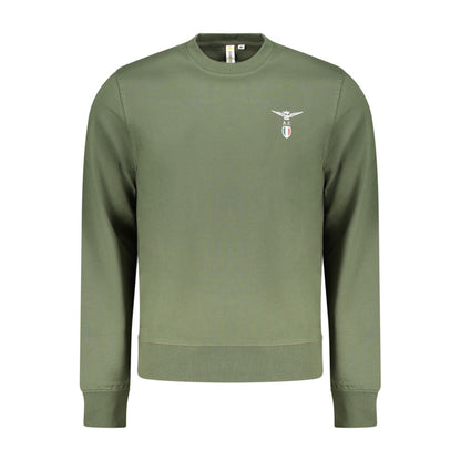 Black Cotton Men's Sweatshirt