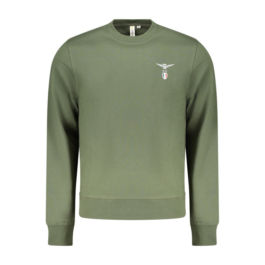 Black Cotton Men's Sweatshirt