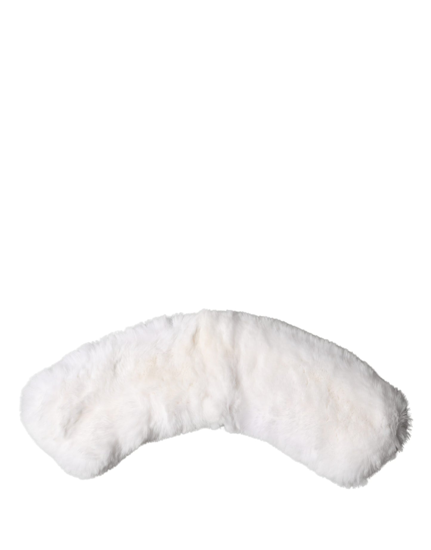 White Fur Shoulder Collar Wrap Shawl Scarf