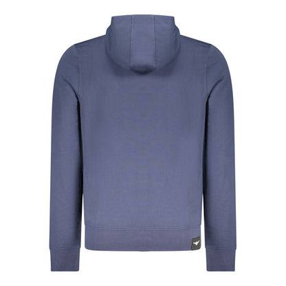 Blue Cotton Men's Sweatshirt