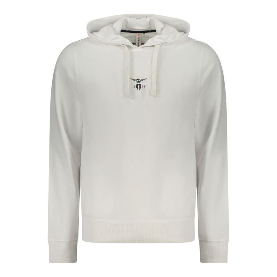 White Cotton Men's Sweatshirt