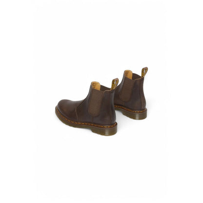 Brown Leather Ankle Boots