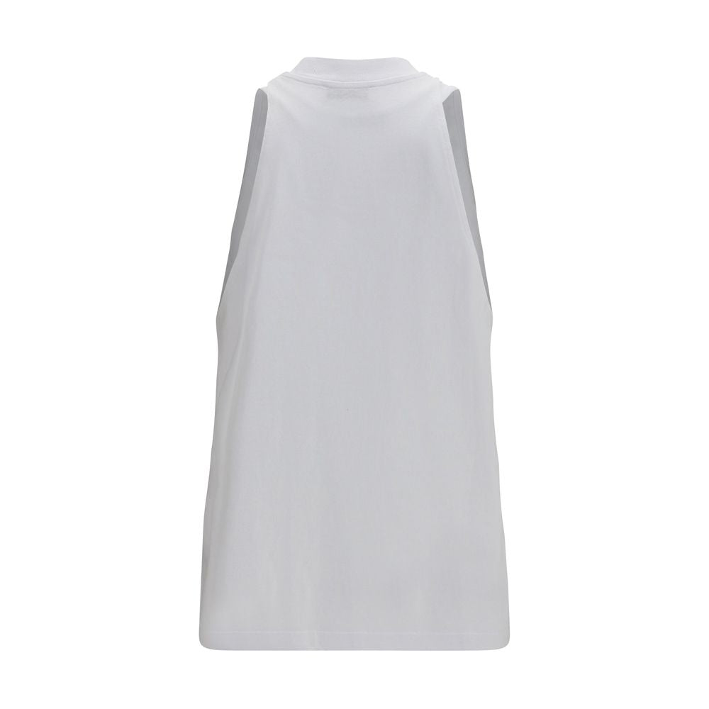 White Cotton Tank Tops