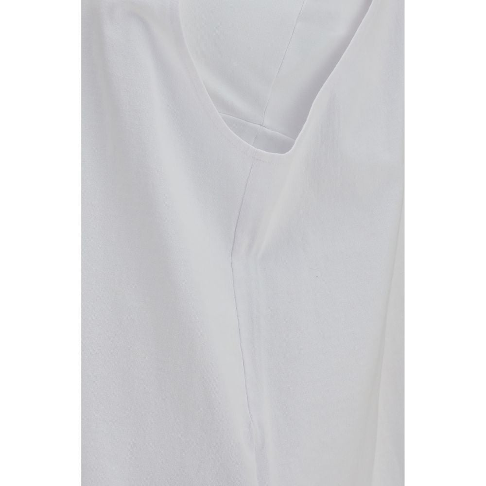 White Cotton Tank Tops