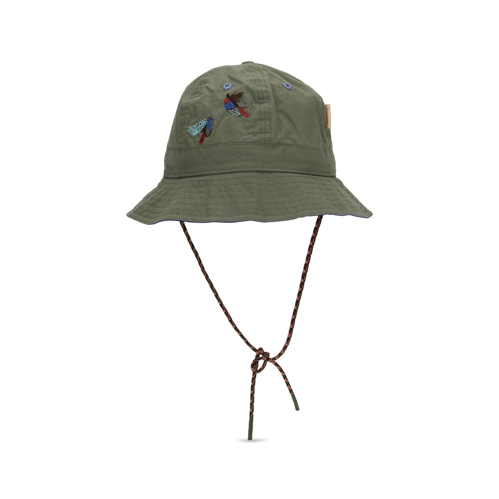 Bicolor Fabric Bucket Hat