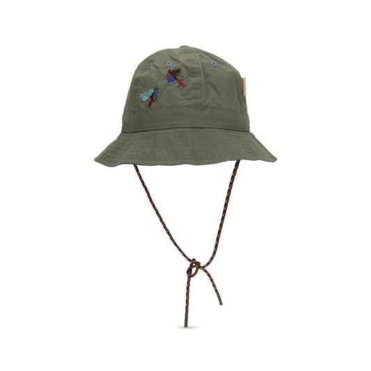 Bicolor Fabric Bucket Hat