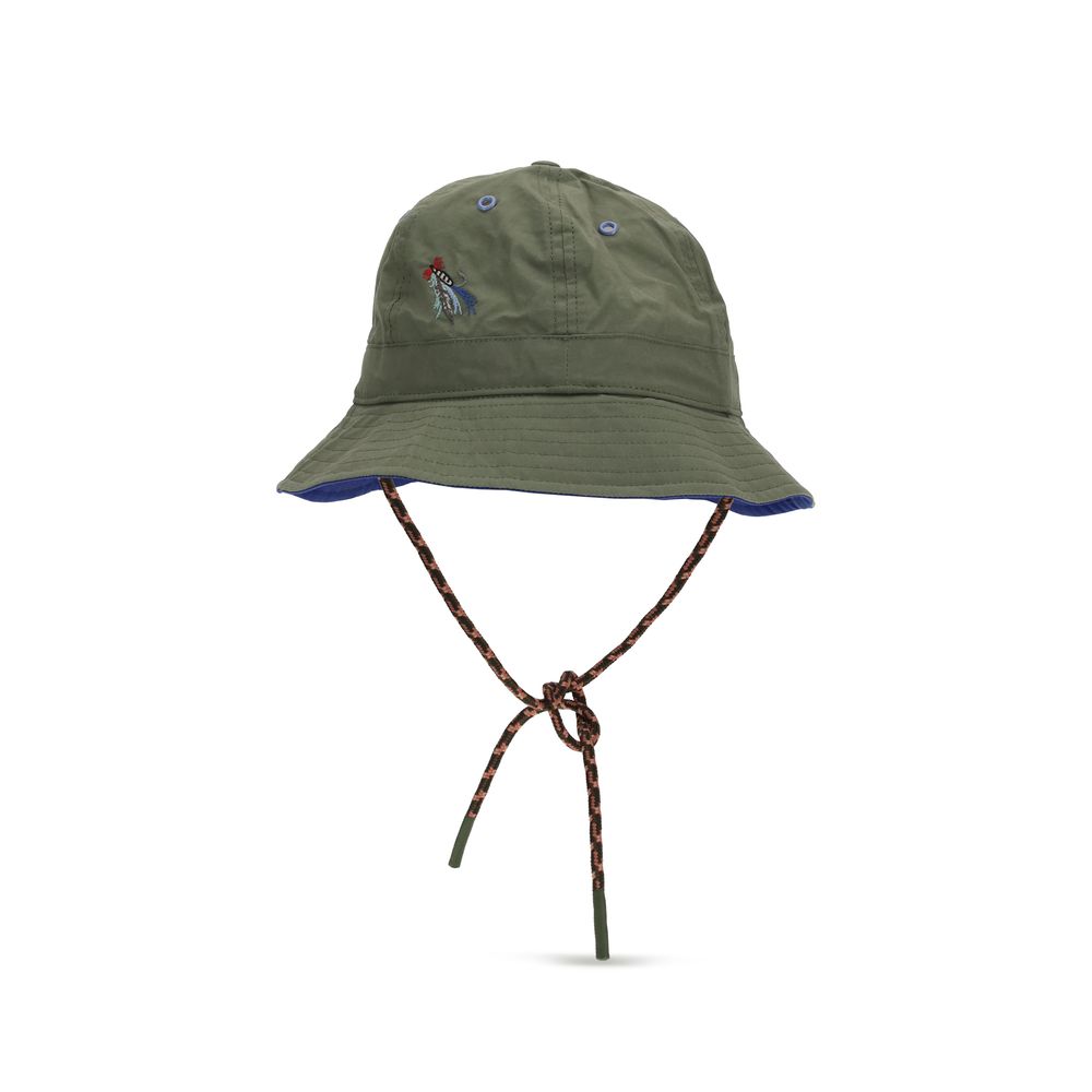 Bicolor Fabric Bucket Hat