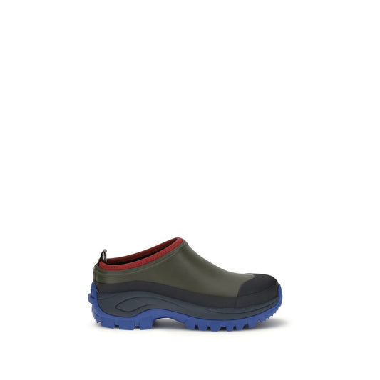 Multicolor Rubber Clogs