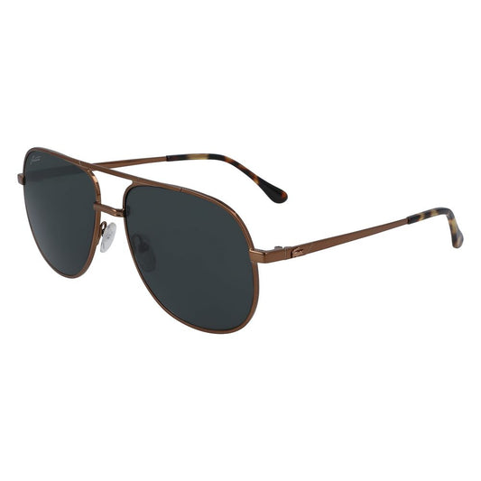 Brown Metal Sunglasses