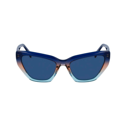 Blue Acetate Sunglasses