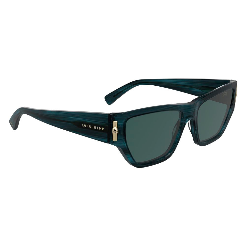 Blue Acetate Sunglasses