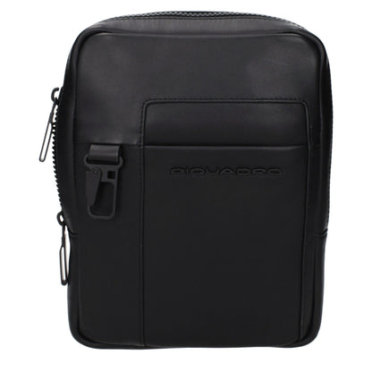 Black Leather Crossbody Bag