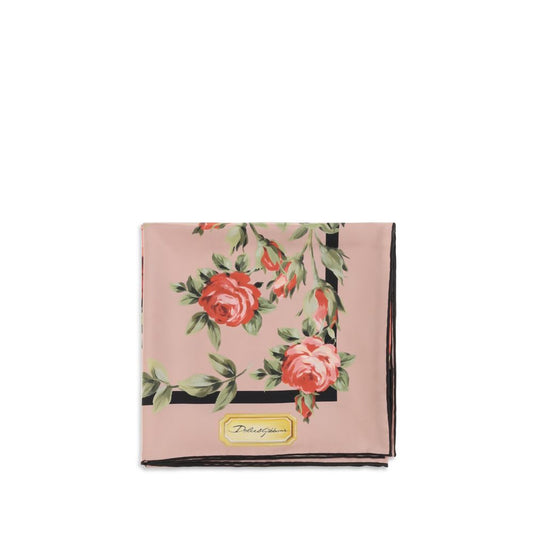Multicolor Silk Scarf