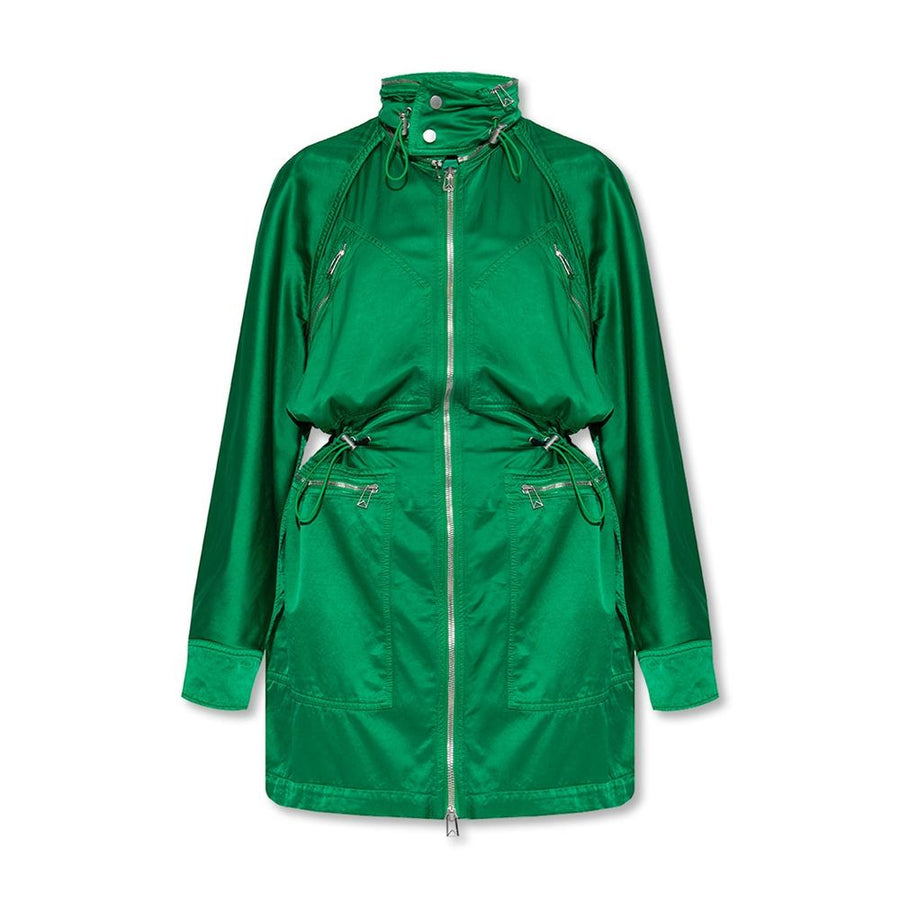 Bicolor Cotton Parka